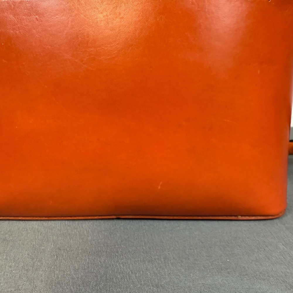 Italian Vera‎ Pelle Brown Leather Crossbody Bag Purse Magnetic Flap Closure - Picture 4 of 15